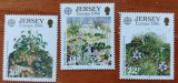 JERSEY-1986-''PRO-EU CEPT-''FLORI''- SET 3V.=MNH-Nestampilate -Vezi-Scan