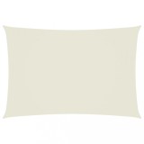 Cumpara ieftin Parasolar, crem, 2,5x4,5 m, tesatura oxford, dreptunghiular