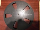 Rola Magnetofon Plastic 26.5cm, Prindere Trident, Fara Banda, 5 Decupari, Neagra