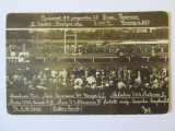 Rară! Ungaria-Hipodromul din Budapesta cursa din 25 august 1918,carte postala foto