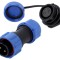 Conector circular 2 pini IP67 3A 500V