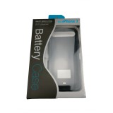 Acumulator extern iFans Battery Case 3100 mAh pentru Apple iPhone 7, Negru, Flippy