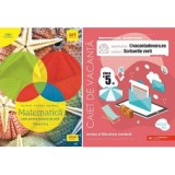 Pachet Caiete pentru vacanta de vara, clasa a 5-a. Matematica si Limba si literatura romana - Marius Perianu, Mihaela Daniela Cirstea