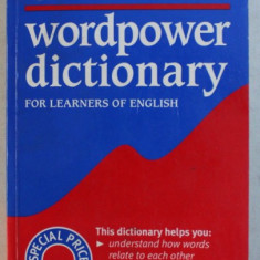 OXFORD WORDPOWER DICTIONARY FOR LEARNERS OF ENGLISH , edited by SALLY WEHMEIER , 1999