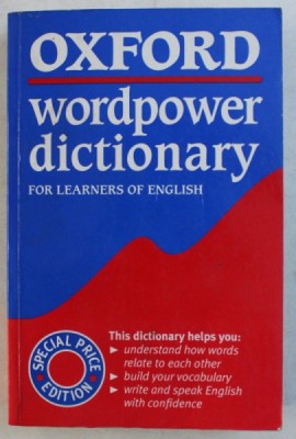 OXFORD WORDPOWER DICTIONARY FOR LEARNERS OF ENGLISH , edited by SALLY WEHMEIER , 1999 foto