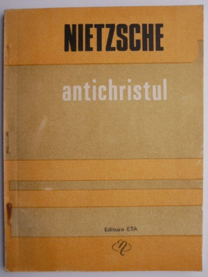 Antichristul &amp;ndash; Nietzsche foto