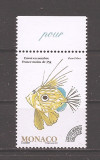 Monaco 2011 - Pește - Preanulat, MNH, Nestampilat