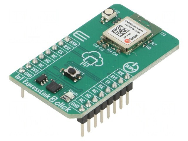 Placă Prototip IoT UART NORA-W256WS 3.3V