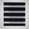 Jaluzea opaca tip zebra, 40 x 100 cm, negru