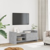 VidaXL Comodă TV, gri beton, 100x35x40 cm, lemn prelucrat
