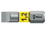 Capăt şurubelniţă plată WERA 6,5x1,2mm 1/4, lungime 25mm