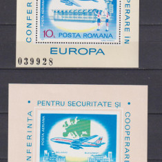 CONFERINTA PENTRU SECURITATE SI COOPERARE IN EUROPA 1977 LP. 938-939 MNH