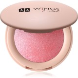 AA Wings of Color Power of Glow Illuminating Blush blush cu efect iluminator culoare 01 Sunset Rose 4 g