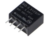 Convertor DC/DC RECOM 1W 3V-12V 83mA SIP4