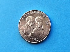 50 Lire 1984 San Marino-UNC-RAR-in realitate arata bine!