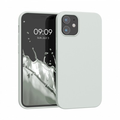 Husa pentru Apple iPhone 12 Mini, Silicon, Gri, 53042.70 foto