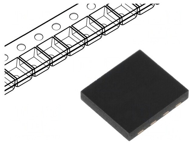 Driver Controler Trifazat pentru Motor 1.5A PWM DFN8