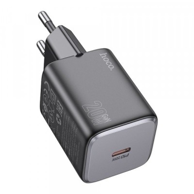 Incarcator Retea HOCO N40, 20W, 3A, 1 x USB-C, Negru foto