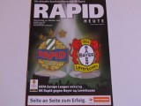 Program meci fotbal RAPID VIENA-BAYER 04 LEVERKUSEN(Europa League 25.10.2012)