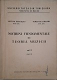 Notiuni fundamentale de teoria muzicii, vol. II (anul II) - Lucian Surlasiu, Dimitrie Emandi