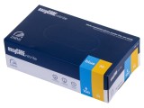 Mănuşi de protecţie nitril albastre PLAST M, 100 buc cod 12-13-220
