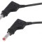 Cablu de conectare 32A cu mufe banană 4 mm