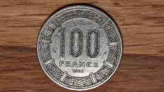 Congo republica - moneda de colectie - 100 franci / francs CFA 1983 - mai rara foto