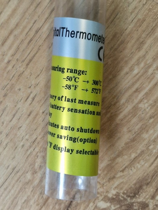 Termometru de bucatarie (-50 ... 300 grade C)