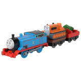 Locomotiva motorizata Thomas si Terrence cu doua vagoane Thomas si Prietenii Track Master
