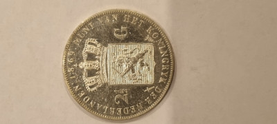 2 1/2 GULDEN 1869 OLANDA LIVRARE DOAR IN BUCUREȘTI foto