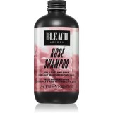Bleach London Ros&eacute; Road Ros&eacute; șampon nuanțator pentru par blond 250 ml