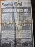 Romania libera 15 noiembrie 1995 - moartea lui corneliu coposu