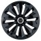 Set 4 capace roti Fox negru R14 pentru gama auto Mazda