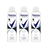 Set 3x Deodorant spray Rexona Invisible Aqua, 150 ml