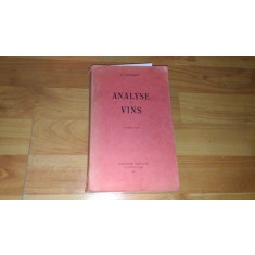 ANALYSE DES VINS-P. JAULMES