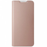 Husa tip carte cu stand Magnet Skin roz auriu pentru Samsung Galaxy S20 4G, 5G