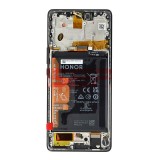 LCD+Touchscreen cu Rama Honor Magic 5 Lite BLACK Original Service Pack + acumulator