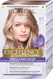 Loreal Paris EXCELLENCE CREME Vopsea de păr permanentă cu amoniac 8.11, 1 buc, L&rsquo;oreal Paris