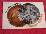 Brosura - suvenir fotbal - Campionatul Mondial de fotbal Anglia 1966
