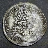Austria Boemia 3 kreuzer 1719 argint Carol Vl