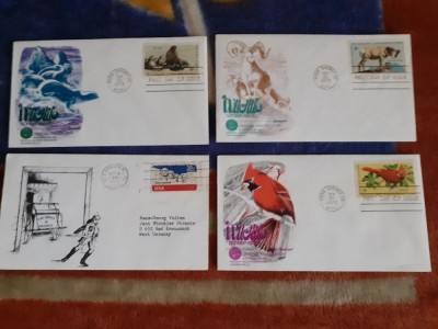 USA - Set de FDC-uri diferite foto