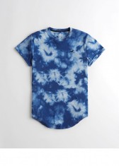 Tricou Hollister albastru mas M -Reducere finala!! foto