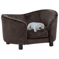 Gossi canapea pentru caini, maro, 69 x 49 x 40 cm, plus