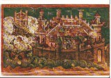 CPIB 16219 CARTE POSTALA - MANASTIREA VATRA MOLDOVITEI. ASEDIUL CONSTANTINOPOLUL, Circulata, Fotografie