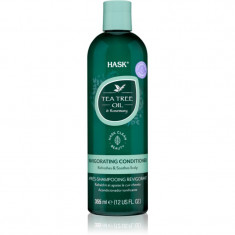 HASK Tea Tree Oil & Rosemary balsam revigorant pentru un scalp uscat, atenueaza senzatia de mancarime 355 ml