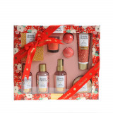 Set 9 produse cosmetice cu aroma florala