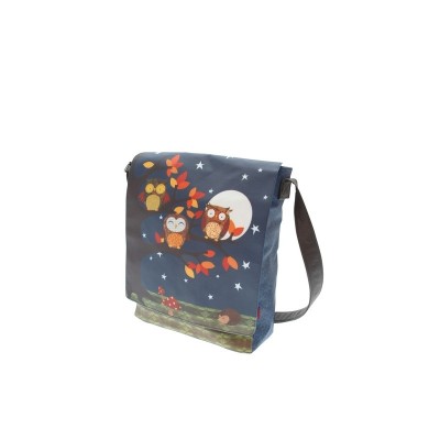 Geanta inalta de umar Eclectic Owls foto