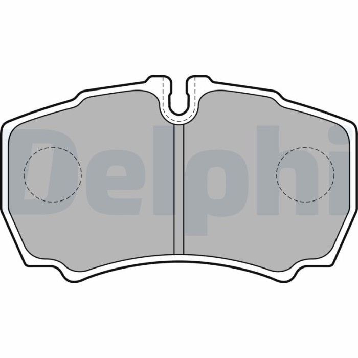 DELPHI LP1826 set placute frana,frana disc