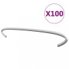 VidaXL C&acirc;rlige pentru gabioane, 100 buc., oțel galvanizat, 20 cm 145620