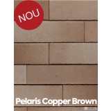 Placaj klinker Terca Pelaris Copper Brown 21.5x6.5x1.4 cm